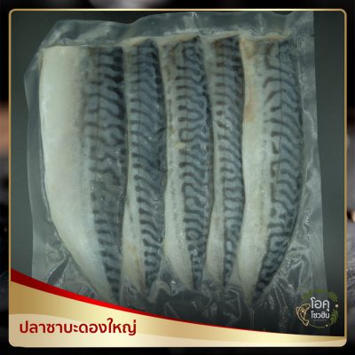 ปลาซาบะดองใหญ่ “โอคุโชวฮิน” ศูนย์จำหน่ายขายส่งวัตถุดิบซูชิทุกประเภท ทั้งขายส่งและขายปลีก