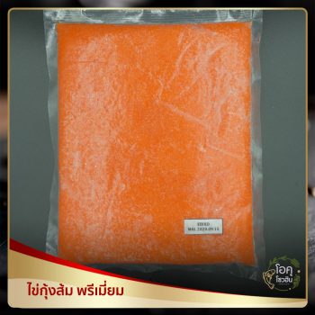 ไข่กุ้งส้ม พรีเมี่ยม “โอคุโชวฮิน” ศูนย์จำหน่ายขายส่งวัตถุดิบซูชิทุกประเภท ทั้งขายส่งและขายปลีก