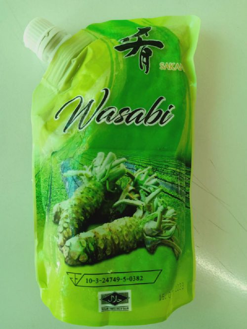 วาซาบิสด ซะกะนะ Sakana wasabi 500 กรัม